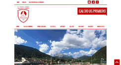 Desktop Screenshot of calcio.usprimiero.com