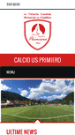 Mobile Screenshot of calcio.usprimiero.com